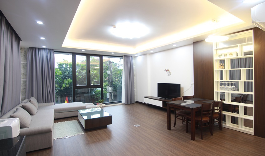 Modern 01 bedroom apartment for rent in Xuan Dieu, Tay Ho, Hanoi